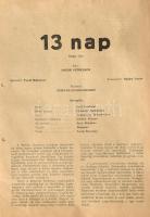 cca 1960 Mokép vállalat belső használatú film ismertetői külföldi filmekről. Összesen kb 520 db külö...