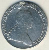 Német Államok / Szászország 1765. 2/3 Thaler Ag Frigyes Ágost T:3 fny