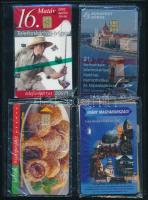 2002-2004 3 db börze telefonkártya + 1 db Comp Almanach Klubkártya
