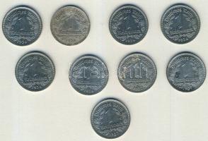 Német Birodalom / Weimari Köztársaság 1934-37. 1M(9x) 5klf db T:2,2/3