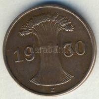 Német Birodalom / Weimari Köztársaság 1930E 1Reichspfennig T:3 R!