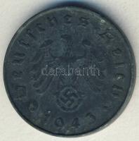 Német 3. Birodalom 1943G 10Pf Zn T:3- k R!