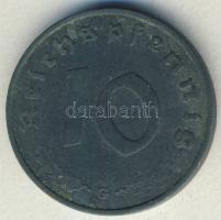 Német 3. Birodalom 1943G 10Pf Zn T:3+