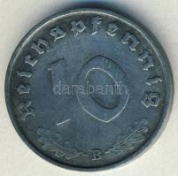 Német 3. Birodalom 1942B 10Pf Zn T:3+