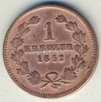 Német Államok / Baden 1852. 1Kr T:3