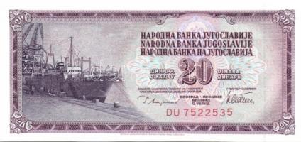 Jugoszlávia 1968-1994. 26 klf bankjegy T:I többsége, II+ (3x)