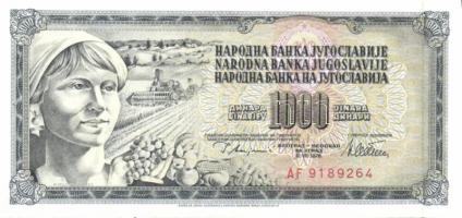 Jugoszlávia 1968-1994. 26 klf bankjegy T:I többsége, II+ (3x)