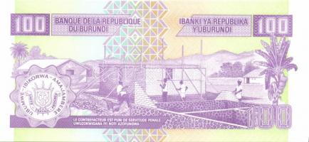 Burundi 4 klf modern bankjegy T:I