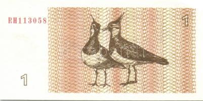 Lettország 1991-1993. 7 klf bankjegy T:I