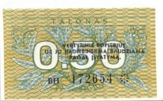 Lettország 1991-1993. 7 klf bankjegy T:I