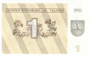 Lettország 1991-1993. 7 klf bankjegy T:I