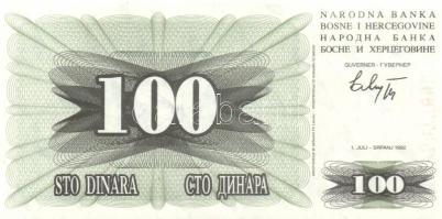 Bosznia és Hercegovina 6 klf modern bankjegy T:I