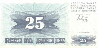 Bosznia és Hercegovina 6 klf modern bankjegy T:I