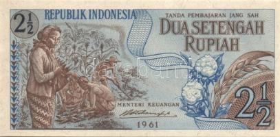 Indonézia 16 klf modern bankjegy T:I