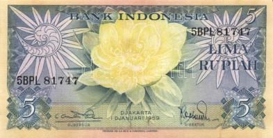 Indonézia 16 klf modern bankjegy T:I