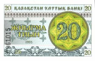 Kazahsztán 6 klf modern bankjegy T:I