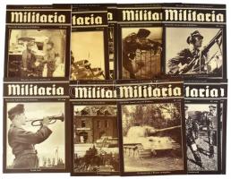 2001-2006 A Militaria - Történelmi ismeretterjesztő kiadvány 12 db száma