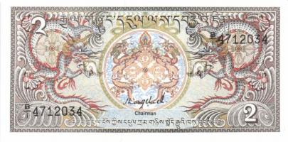 Bhután 5 klf modern bankjegy T:I