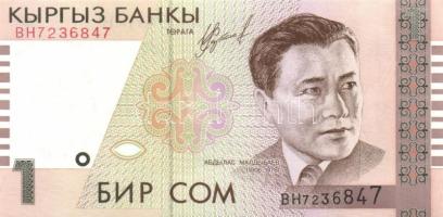 Kirgizisztán 5 klf modern bankjegy T:I