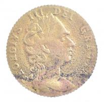 Nagy-Britannia DN III. György kétoldalas fém zseton T:3 United Kingdom ND George III two-sided metal token C:F