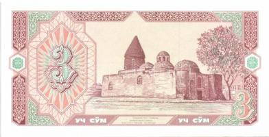 Üzbegisztán 9 klf modern bankjegy T:I