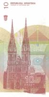 Horvátország 7 klf modern bankjegy T:I