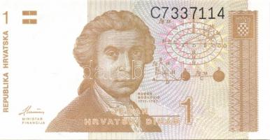 Horvátország 7 klf modern bankjegy T:I