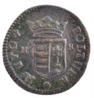 1704K-B Rézpoltura "II. Rákóczi Ferenc" Körmöcbánya T:2- patina
1704K-B Poltura "Fra...