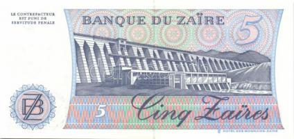 Zaire 1985-1995. 10 klf bankjegy T:I