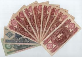 1969. 10Ft + 1975. 20Ft + 1992-1995. 100Ft (8x) T:III,III-