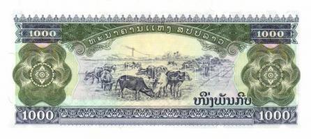 Laosz 12 klf modern bankjegy T:I