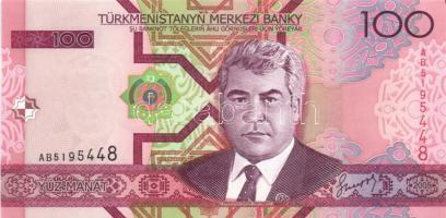 Türkmenisztán 5 klf modern bankjegy T:I