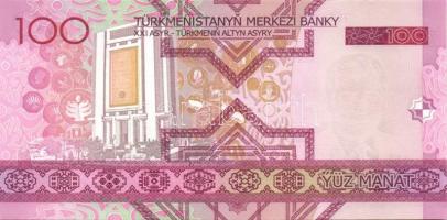 Türkmenisztán 5 klf modern bankjegy T:I