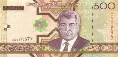 Türkmenisztán 5 klf modern bankjegy T:I