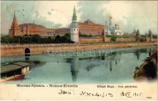 1905 Moscow, Moscou; Kremlin, Vue generale