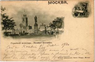 1900 Moscow, Moscou; Strastnoi monastere / Strastnoy Monastery (demolished in the 1930s), folklore (tear)