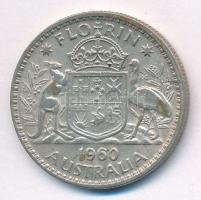 Ausztrália 1960. 1Fl Ag "II. Erzsébet" T:2 patina Australia 1960. 1 Florin Ag "Elizab...