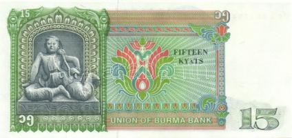 Burma 7 klf modern bankjegy T:I