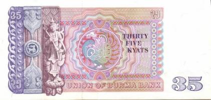 Burma 7 klf modern bankjegy T:I