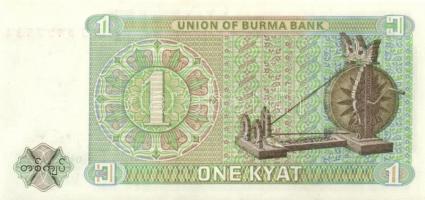 Burma 7 klf modern bankjegy T:I