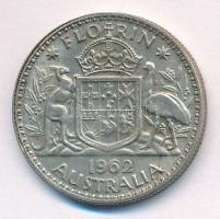 Ausztrália 1962. 1Fl Ag "II. Erzsébet" T:2 patina Australia 1962. 1 Florin Ag "Elizab...