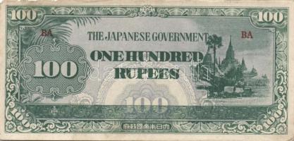 Japán megszállások / Kelet-Ázsia II. vh. 10 klf bankjegy T:I, I-, II (2x)