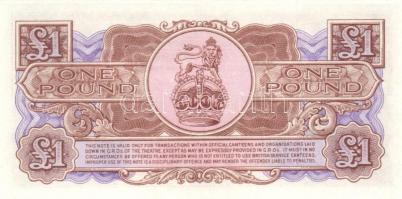 Nagy-Britannia 1950-es, 60-as, 70-es évek katonai bankjegyek 6 klf T:I