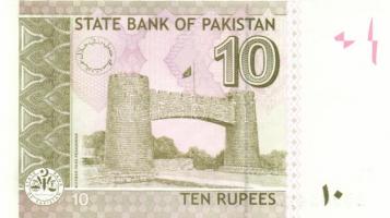 Pakisztán 5 klf modern bankjegy T:I
