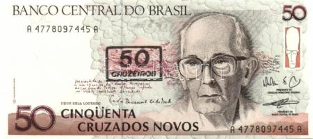 Brazília 18 klf modern bankjegy T:I