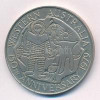 Ausztrália 1979. Swan River Kolónia, alapítva 1829-ben / Nyugat-Ausztrália 150 éves évfordulója fém emlékérem (43mm) T:2 Australia 1979. Swan River Colony, founded 1829 / Western-Australia - 150th Anniversary 1979 metal commemorative medallion (43mm) C:XF