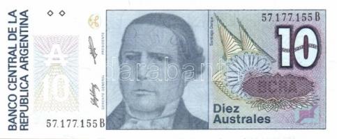 Argentína 13 klf modern bankjegy T:I