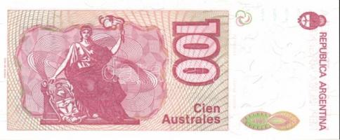 Argentína 13 klf modern bankjegy T:I