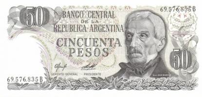 Argentína 13 klf modern bankjegy T:I