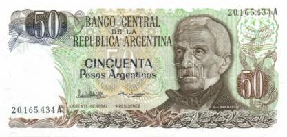 Argentína 13 klf modern bankjegy T:I